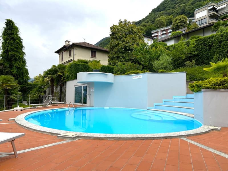 Trilocale con giardino in posizione panoramica. (11)