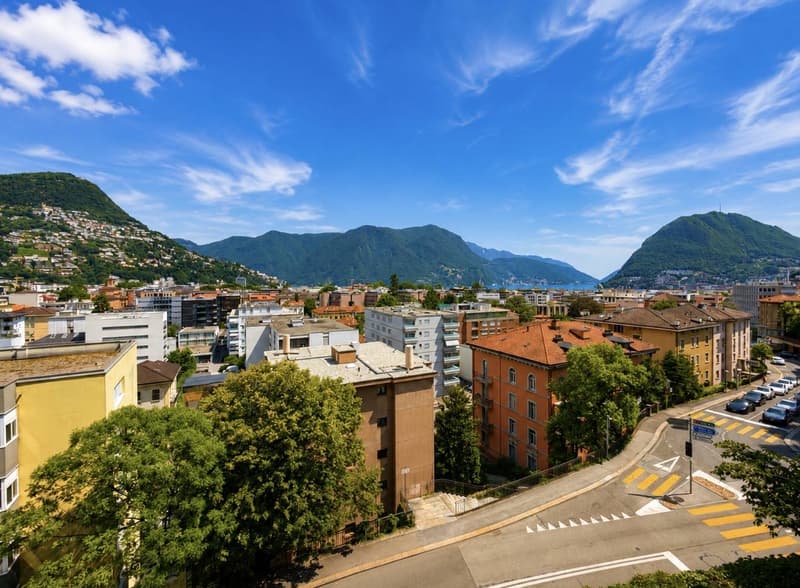 Luminoso appartamento di 4.5 locali con vista panoramica a Lugano (2)