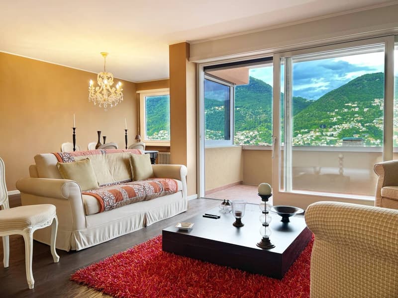 Affascinante appartamento di 3,5 locali con vista panoramica a Massagno (3)