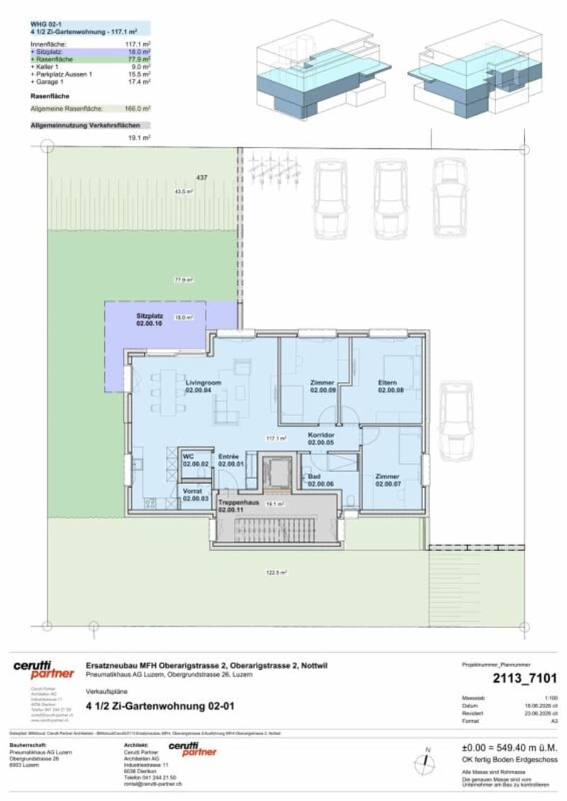 4.5-room garden apartment in an excellent location (5)