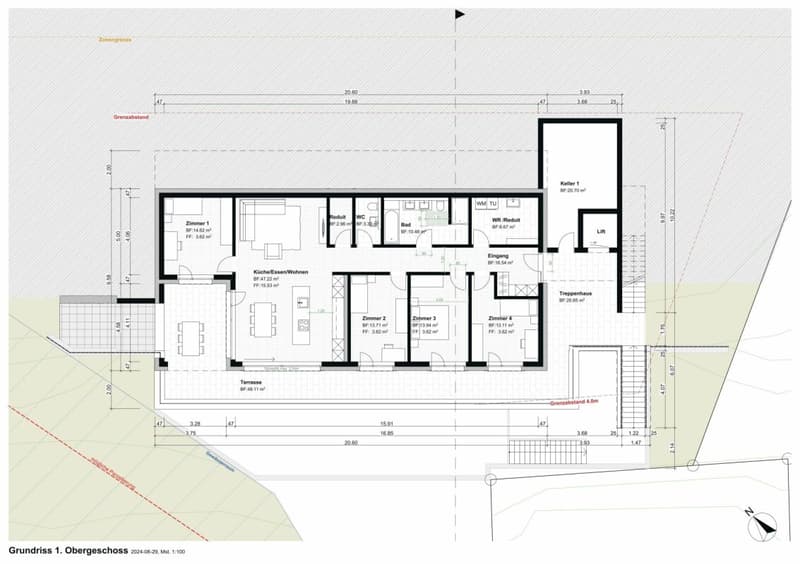 5.5-Zimmer-Neubauwohnung mit grosszügiger Sonnenterrasse (4)