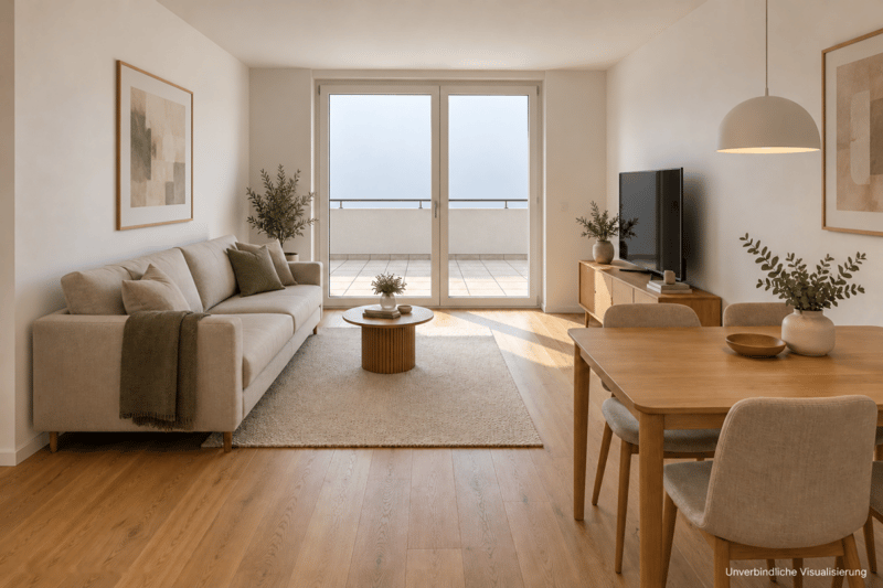 2.5-Zimmer-Neubauwohnung mit grosszügiger Sonnenterrasse (1)