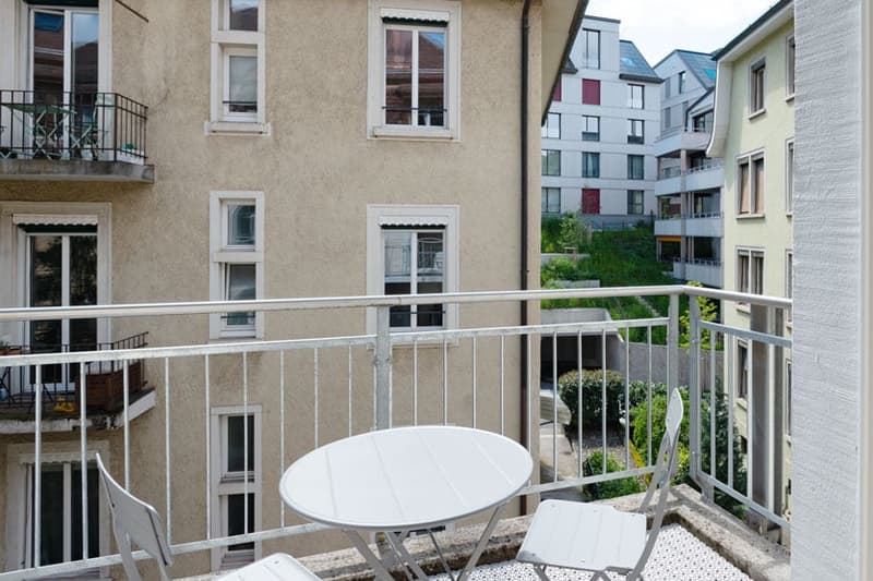 Charmantes Studio-Apartment mit Balkon in Zürich-Seefeld (17)