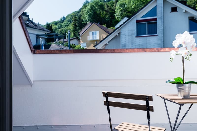 Helle 3 Zimmer Dachwohnung mit Aussicht in Zürich Wiedikon (20)
