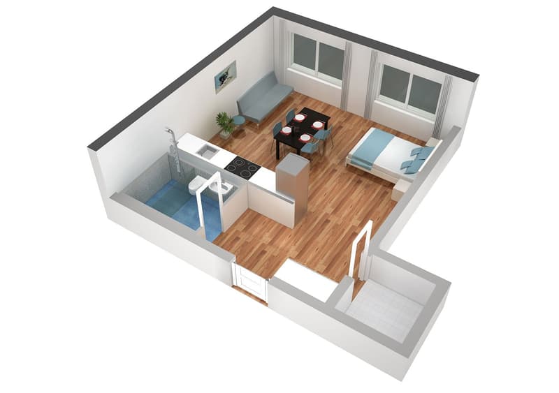 Modernes 1.5-Zimmer-Studio in Basel (12)