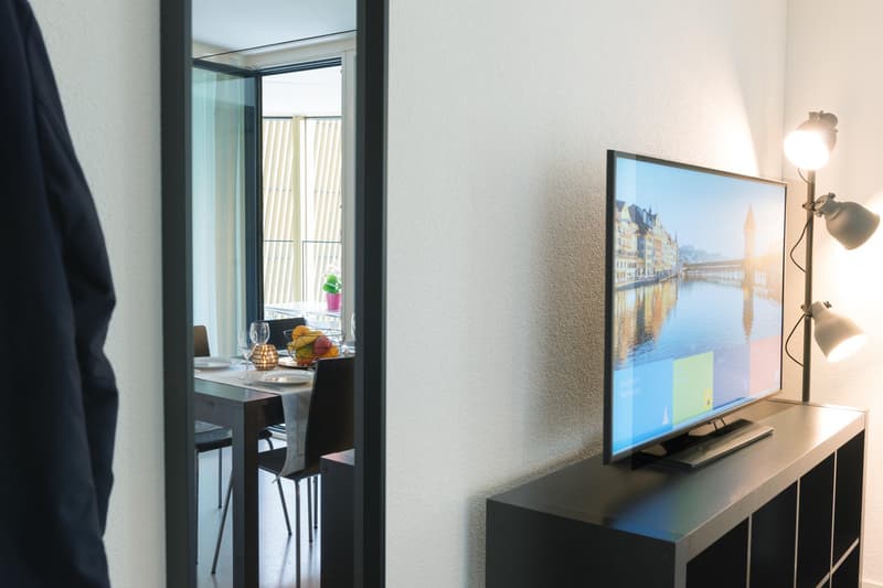 Moderne, möblierte 2-Zimmer-Wohnung mit Balkon in Luzern (17)