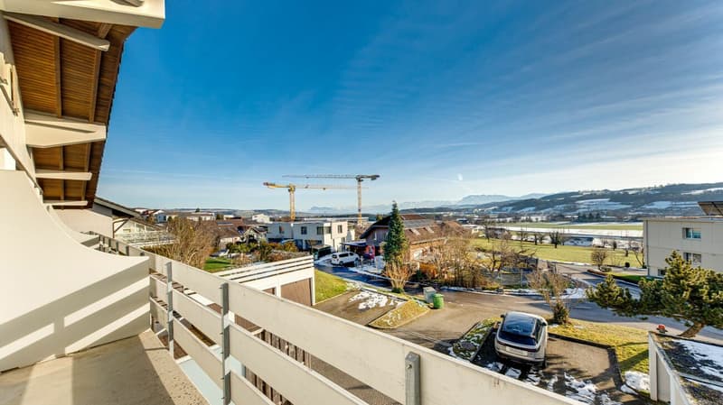 Balkon mit Aussicht