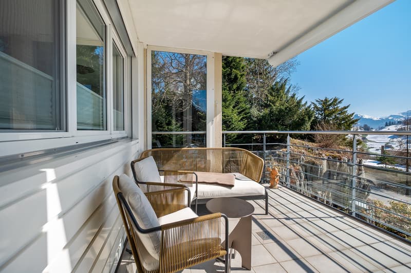 Balkon mit Weitblick
