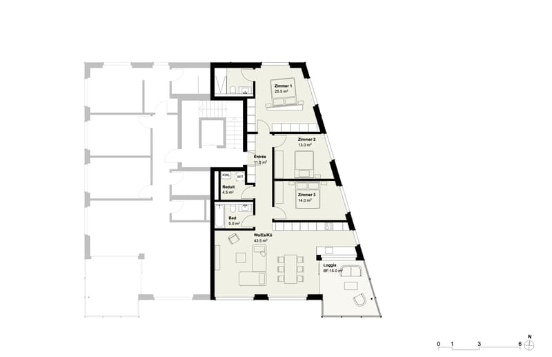 3. OG Wohnung 3.B