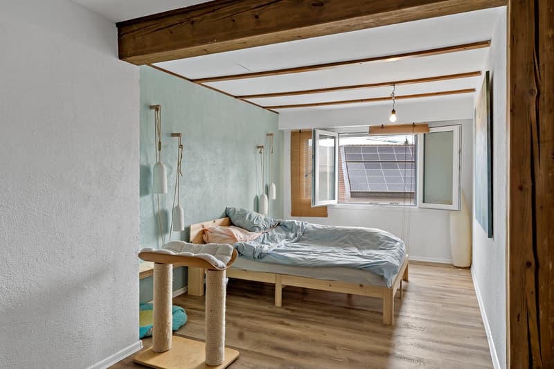 Schlafzimmer mit Ankleide
