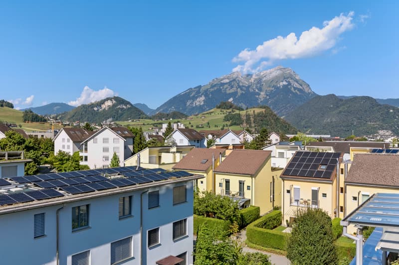 Terrassenausblick