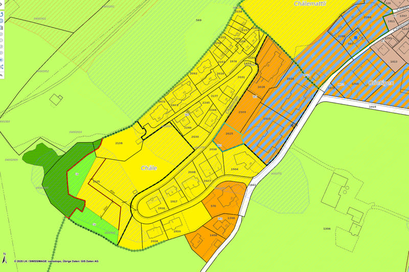 Zone W3 - Quartierplan