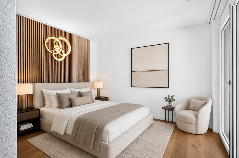 Master-Bedroom mit Ankleide