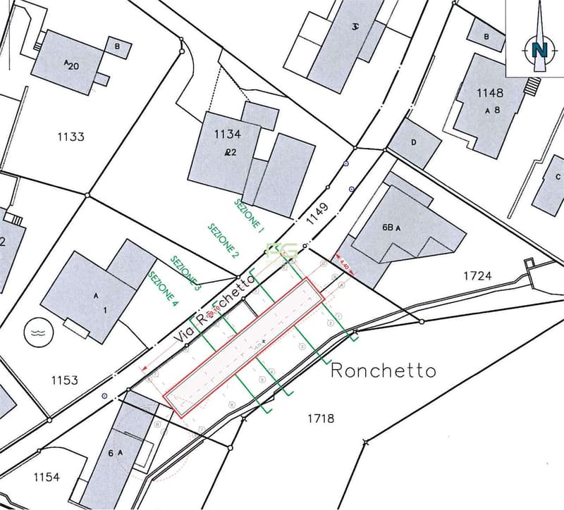 Buildable land with approved project for 4 modern apartments (3)