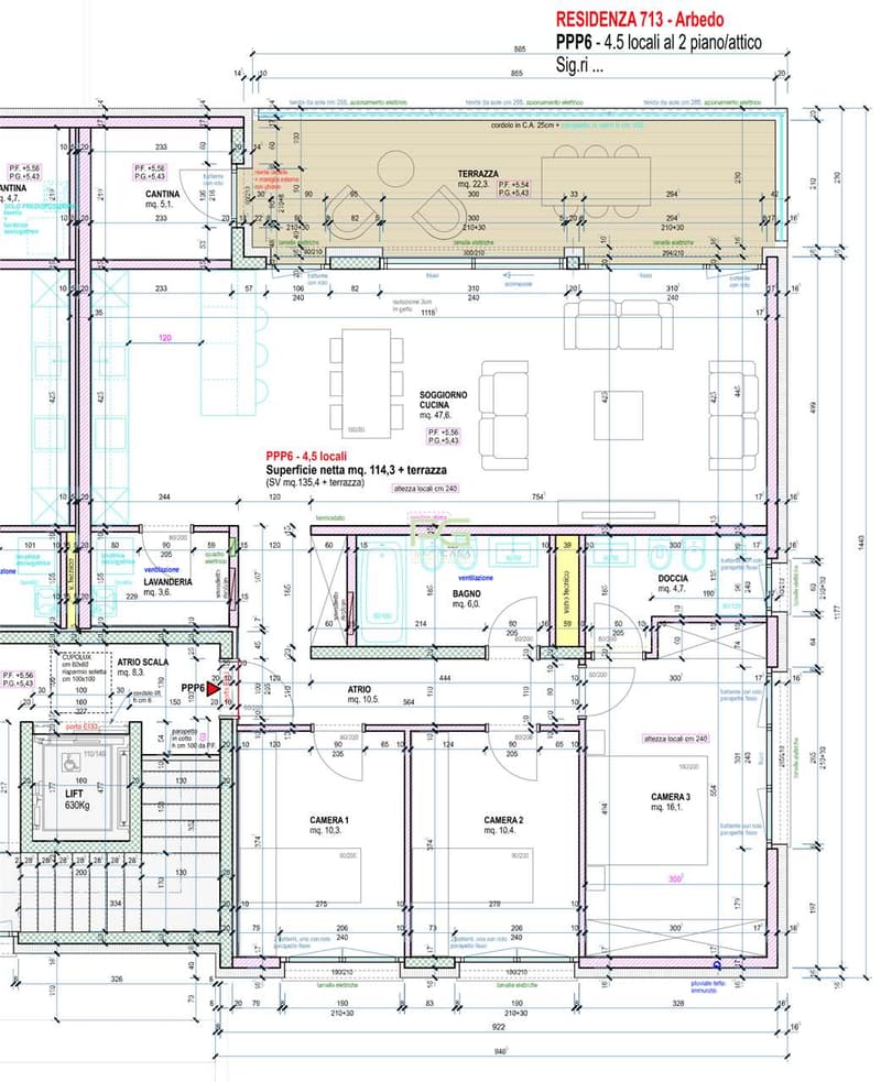 Geräumiges 4.5-Zimmer-Dachgeschoss in Bau (6)