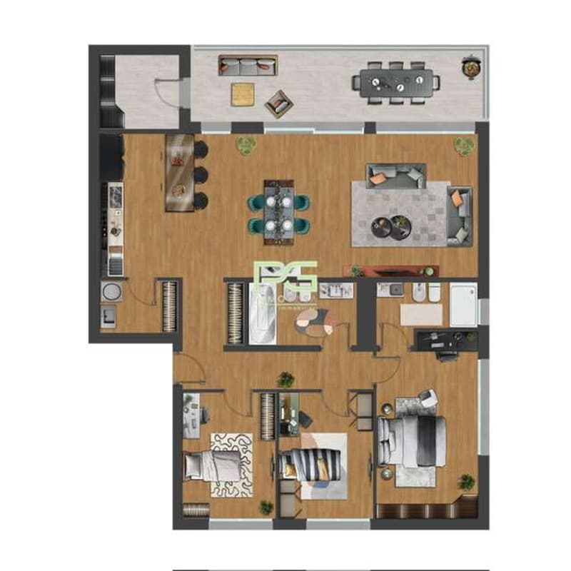 Geräumiges 4.5-Zimmer-Dachgeschoss in Bau (5)