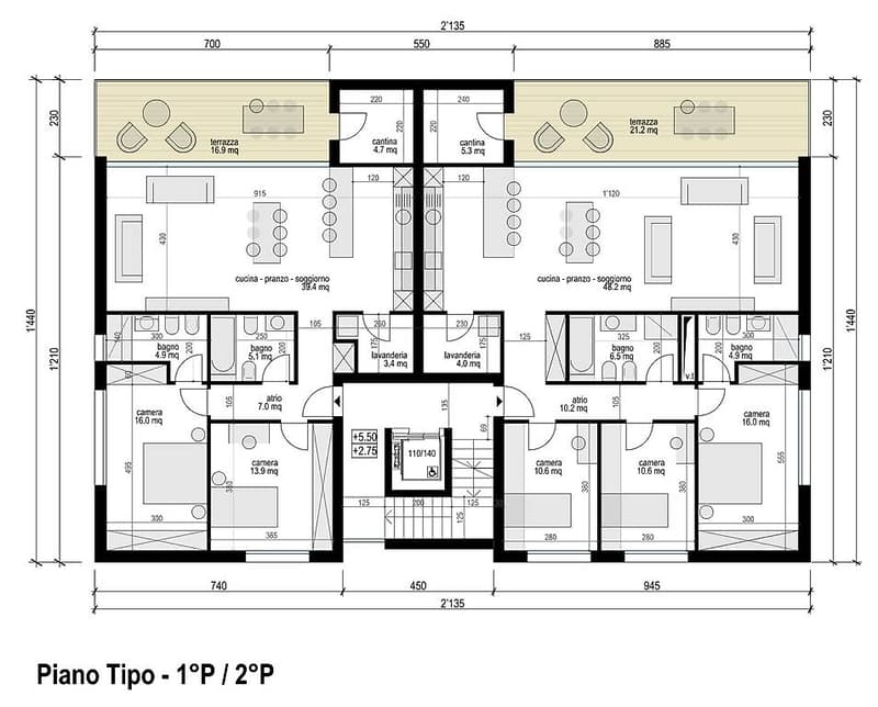 Spacious 4.5-room attic in construction (5)