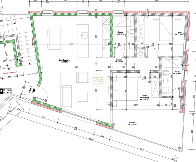 Nuovo appartamento in zona centrale a Giubiasco (7)