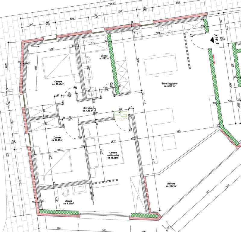 Nuovo appartamento in zona centrale a Giubiasco (7)