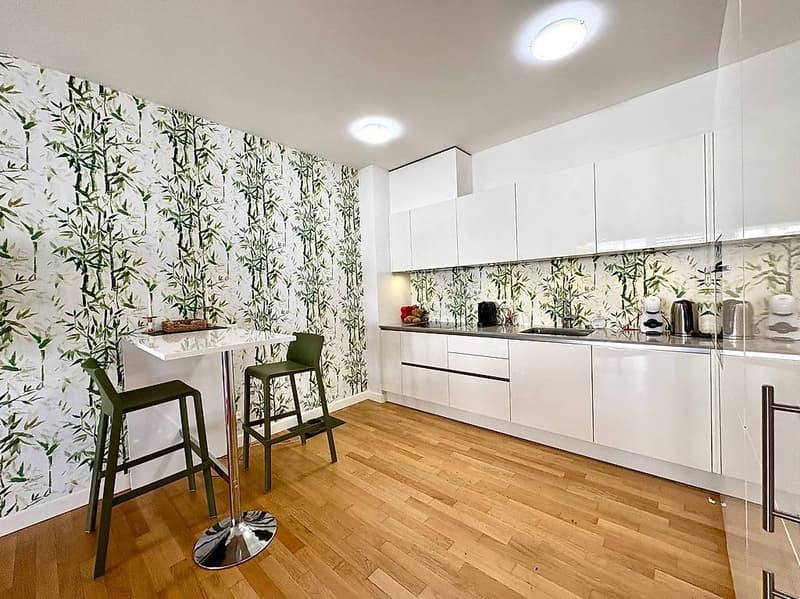 Furnished with large garden, close to the station (2)