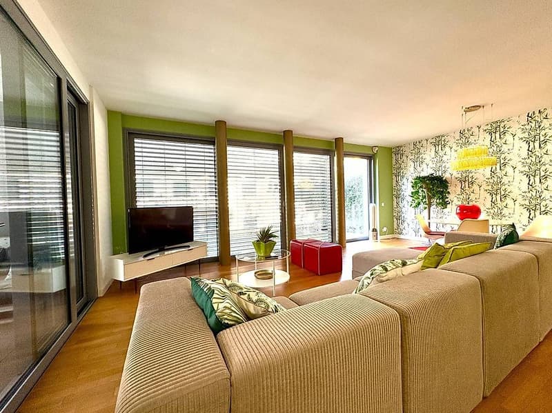 Furnished with large garden, close to the station (5)