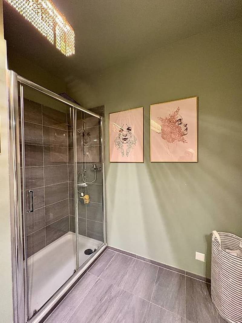 Furnished with large garden, close to the station (10)