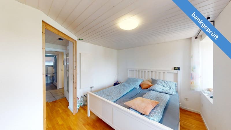 Schlafzimmer Kleinwohnung OG