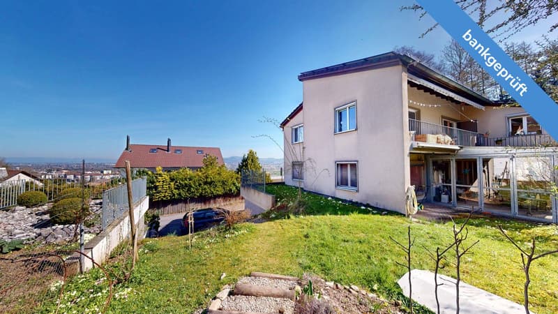 Garten Südwest mit Aussicht