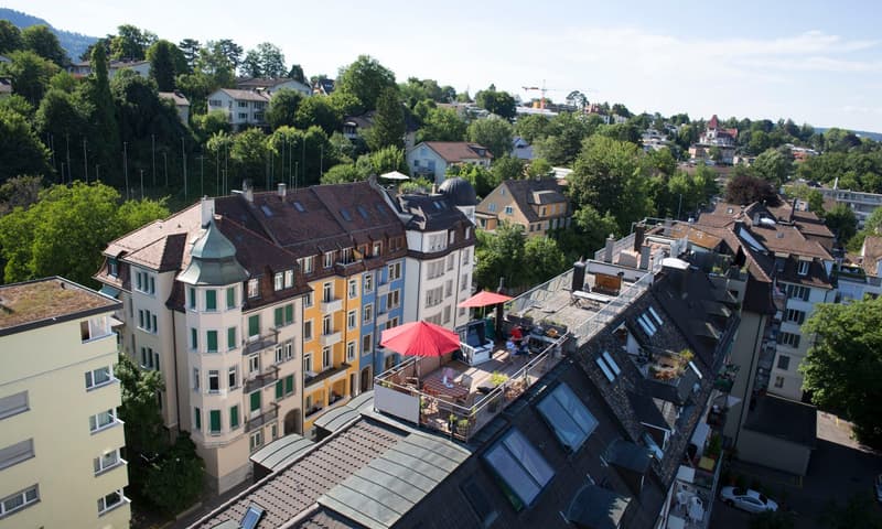 Aussenansicht Dachterrasse