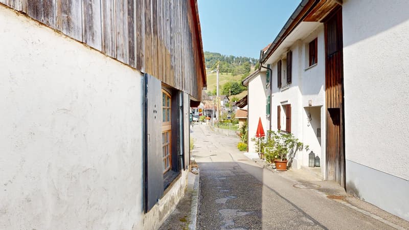 Blick in die Gasse