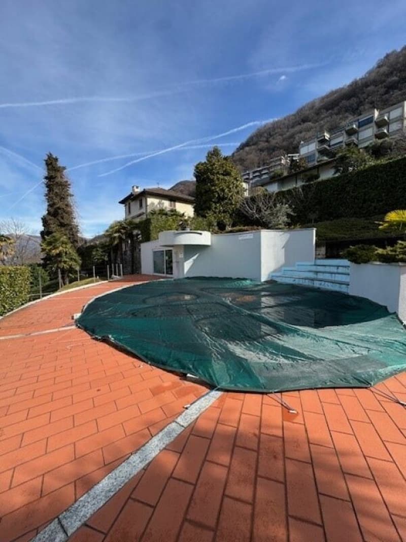 Aldesago 1.5 locali affittato con vista golfo di Lugano (12)