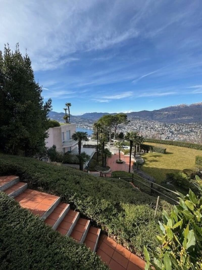 Aldesago 1.5 locali affittato con vista golfo di Lugano (11)