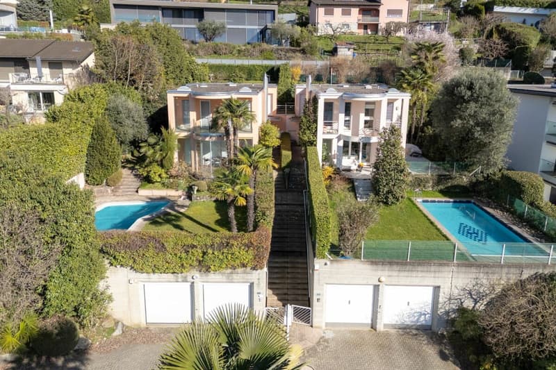 Splendida villa con piscina a Montagnola (2)