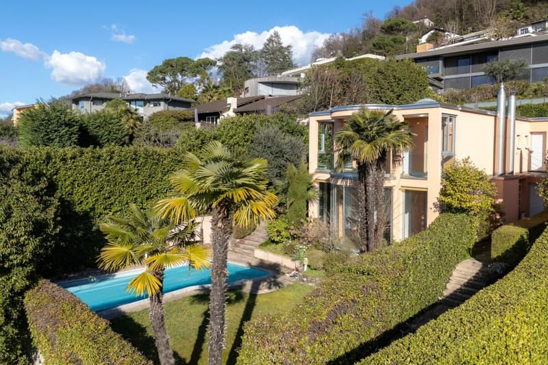 Splendida villa con piscina a Montagnola (7)