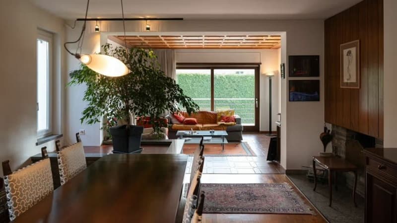 Schöne Doppelhaushälfte mit Pool - Sementina (6)