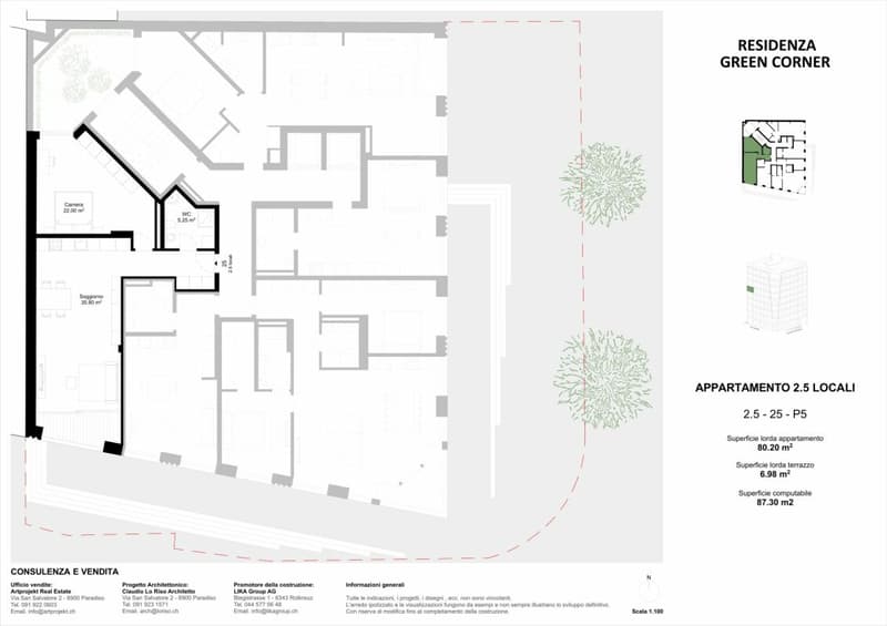 2.5 locali a Paradiso - nuova costruzione (13)
