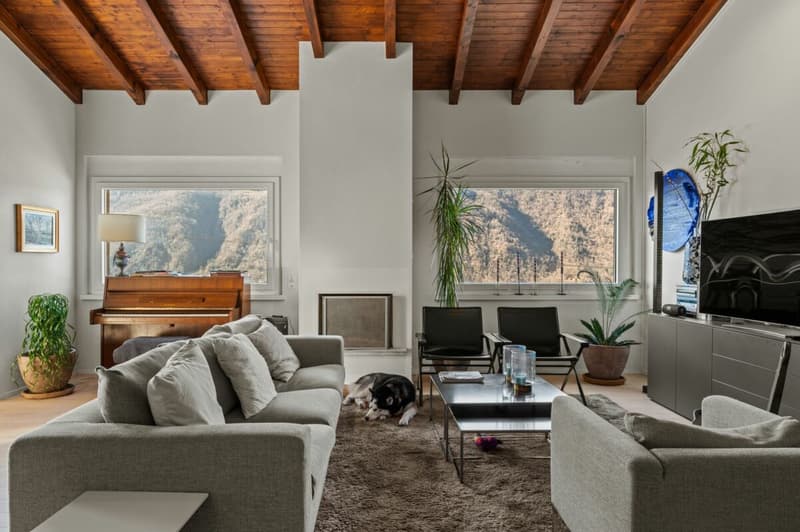 Exclusive House immersed in nature with 180° lake view (7)