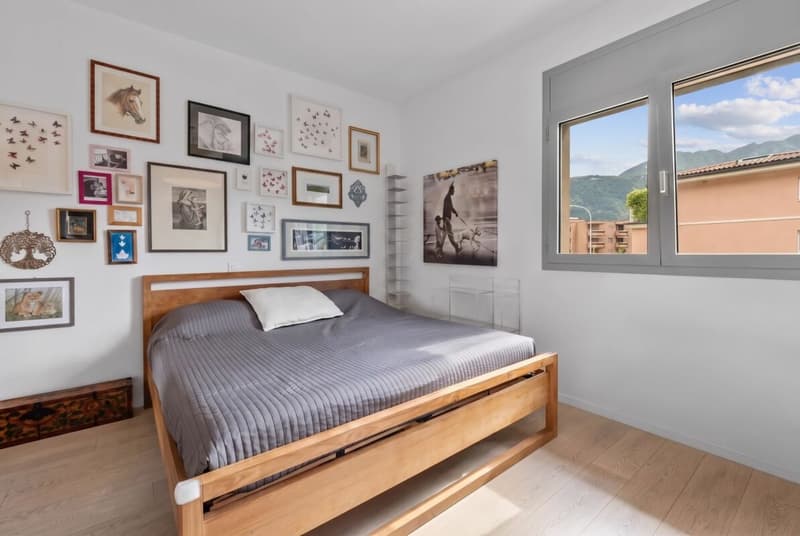 Splendide attic avec vue sur le lac Melide (8)