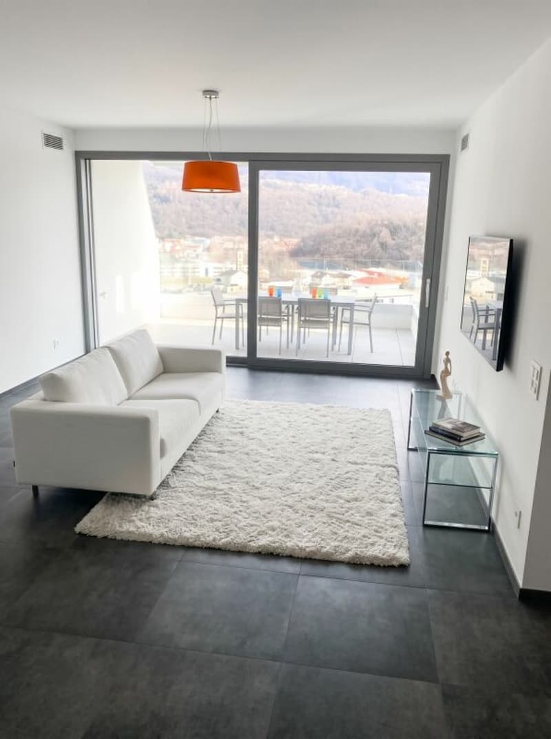 Spazioso 2.5 locali con terrazza a Gravesano (2)