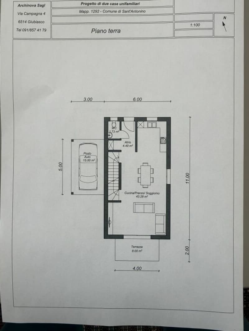Terreno con progetto approvato - splendide case unifamiliari a Sant'Antonino (3)