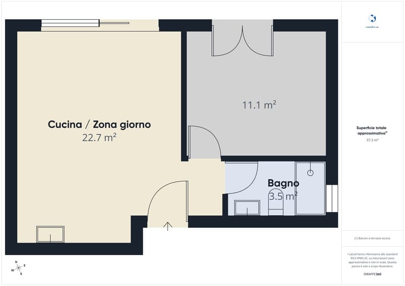 CARABBIA - APPARTMENT DE 2,5 PIÈCES À LOUER (8)