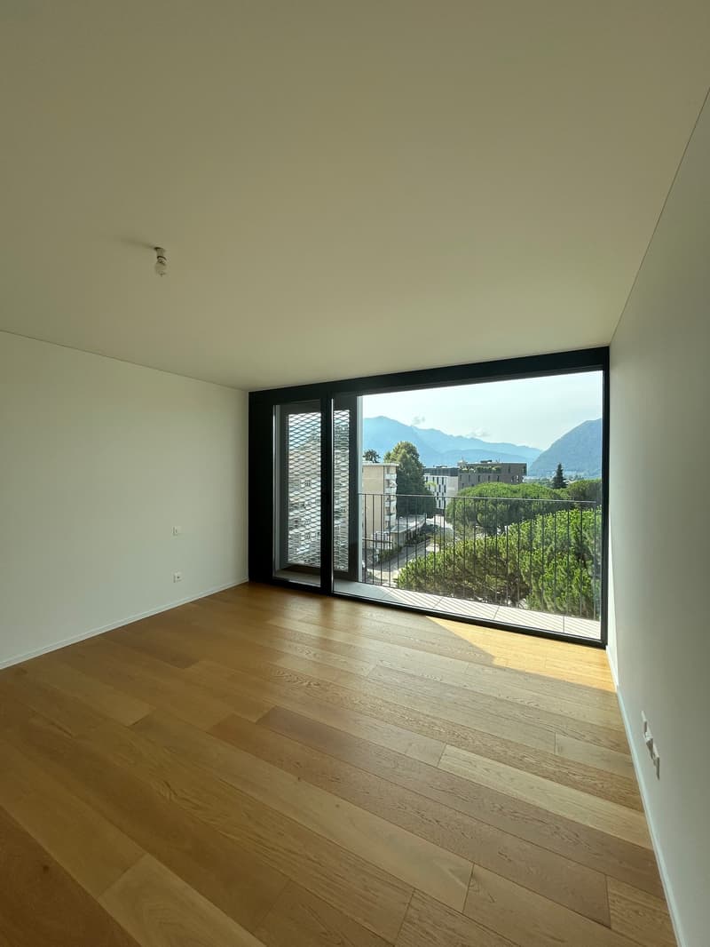 MASSAGNO - bright attic for rent (10)