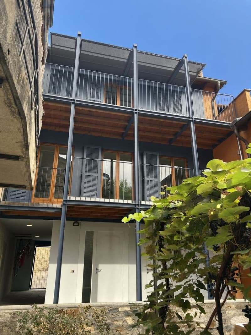 PONTE CAPRIASCA - AFFITTASI CASA RINNOVATA NEL NUCLEO (1)
