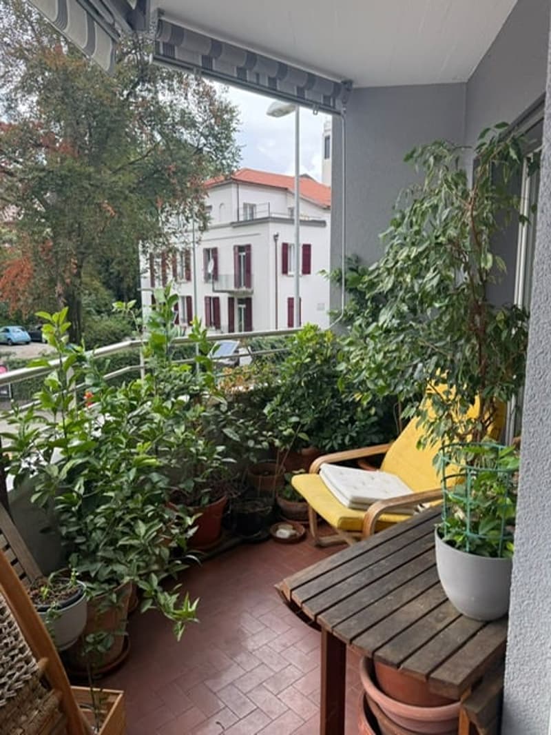 LUGANO - affittasi appartamento luminoso di 3.5 locali con balcone (4)