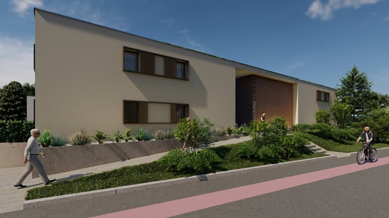 Moderne Mehrfamilienhaus mit 8 Wohnungen in Bellinzona (11)