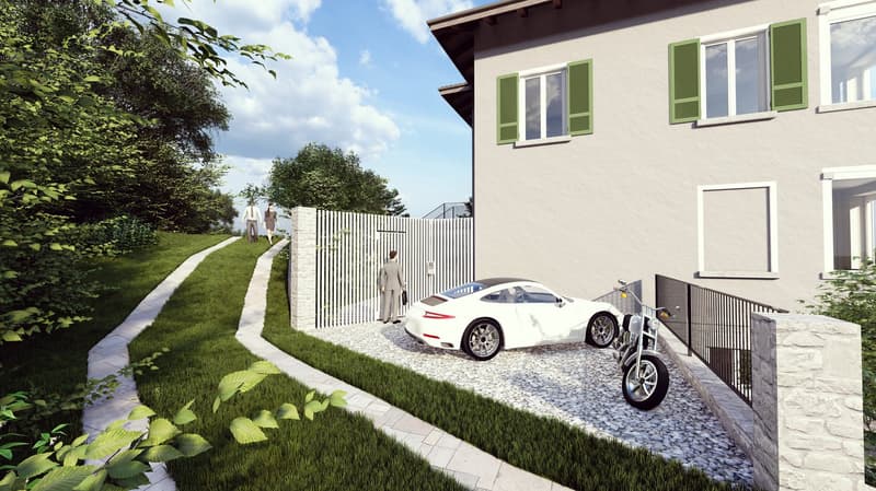 RESIDENZA SECONDARIA - Appartamento con terrazza di 3.5 locali con vista panoramica a Locarno (12)