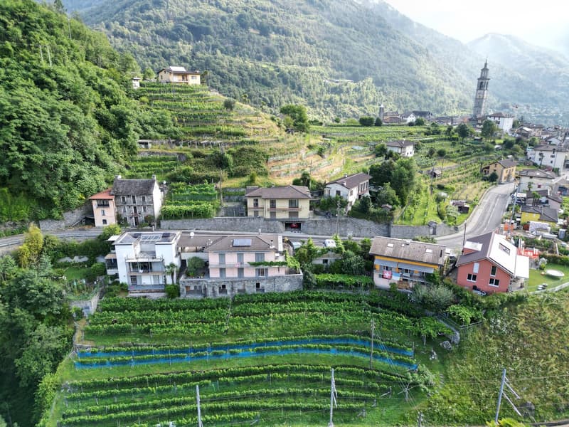 Appartamento con terrazza di 4.5 locali a Intragna – Vista panoramica e charme ticinese (1)