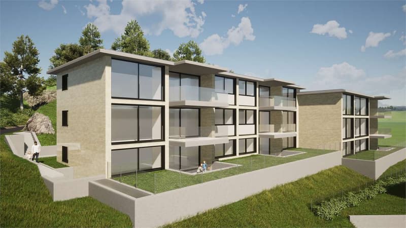 Elegante 2.5 Locali con Terrazza e Vista Aperta - Nuova Costruzione (11)