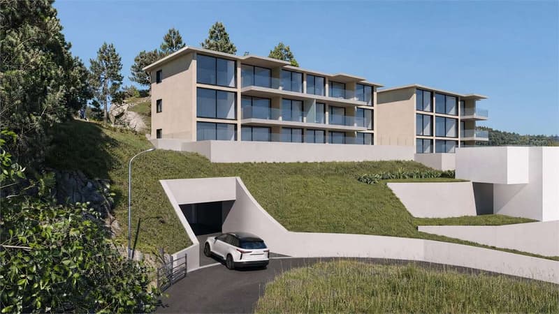 Attico esclusivo di 4.5 locali con ampia terrazza e vista lago (10)