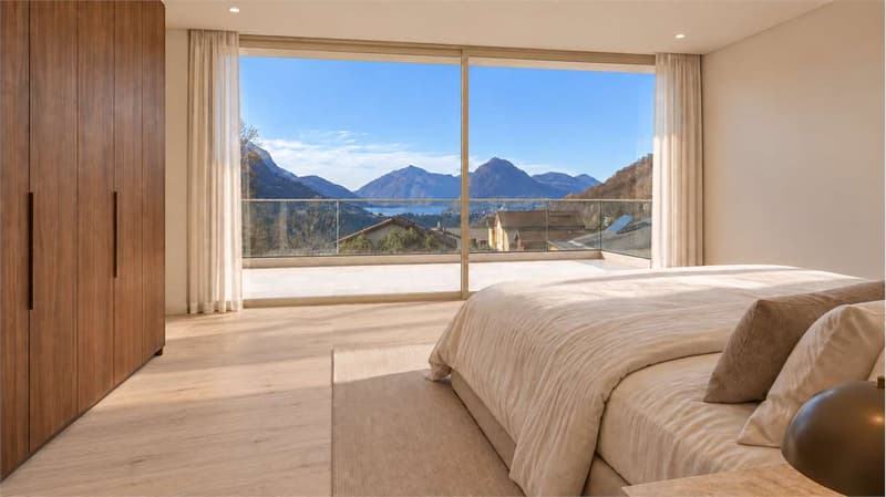 Attico esclusivo di 4.5 locali con ampia terrazza e vista lago (7)